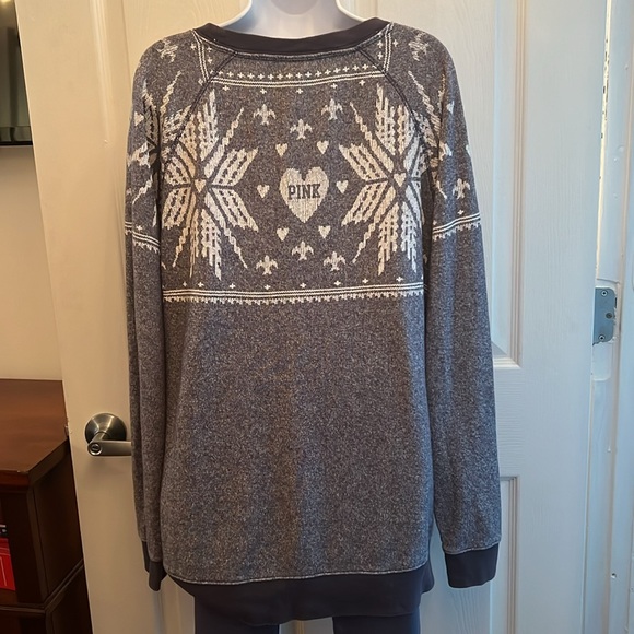 PINK Victoria’s Secret holiday sweater - Picture 2 of 3